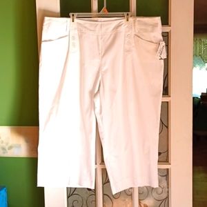 New direction capries white women size 24w